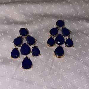 Kate Spade Deep Blue Chandler Earrings